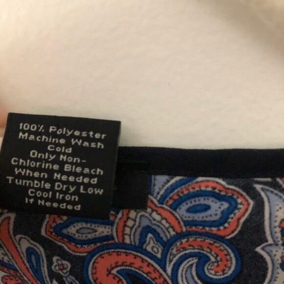 Ann Taylor Paisley Blouse - Picture 4 of 5